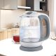 2. Electric glass kettle 1.7l 2200W MR-056-GREY MAESTRO