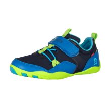 Trollkids Skaland Barefoot Hiker Shoes Navy/Medium Blue/Viper Green