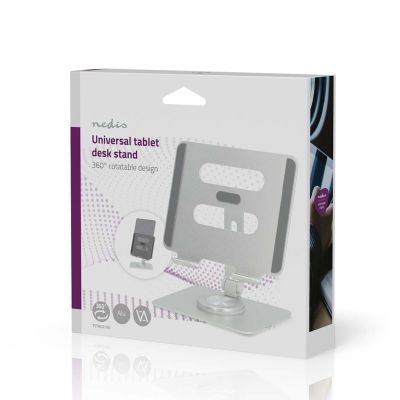 9. Nedis silver tablet stand