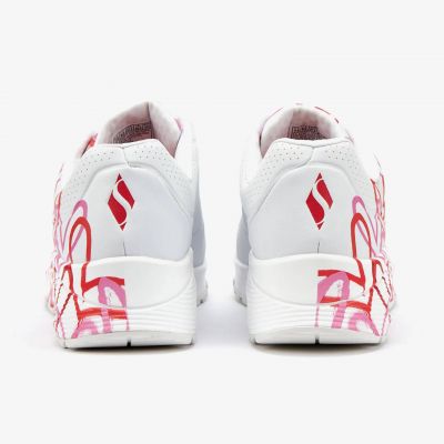 9. Skechers X Jgoldcrown Uno-Spread The Love W 155507-WRPK shoes