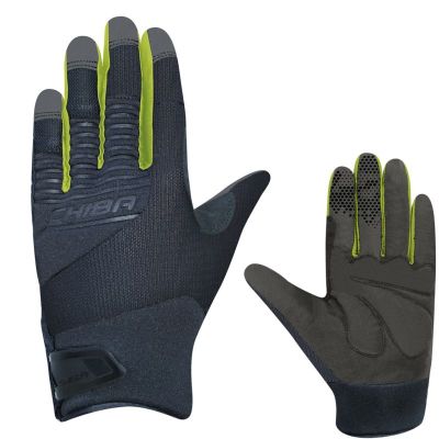 CHIBA BLADE gloves black yellow L
