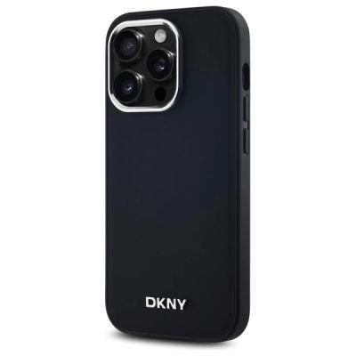 2. DKNY Plain Logo MagSafe iPhone 14 Pro Case - Black