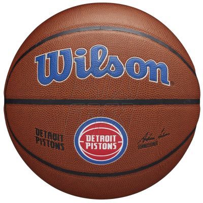 5. Wilson Team Alliance Detroit Pistons Ball WTB3100XBDET