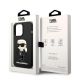 8. Karl Lagerfeld Silicone Ikonik case for iPhone 14 Pro - black