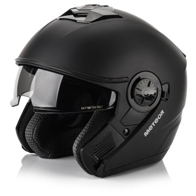 8. Meteor Hekato L motorcycle helmet 59-60 cm black