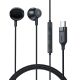 2. Acefast L2 in-ear headphones with USB-C connector, microphone and remote control 1.2 m - black