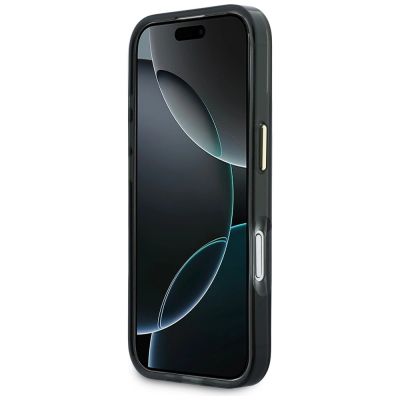 5. Karl Lagerfeld IML Choupettes Karl Script Logo MagSafe iPhone 17 Case - Black