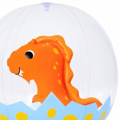 2. INFLATABLE BEACH BALL 50 CM DINOSAUR 53198