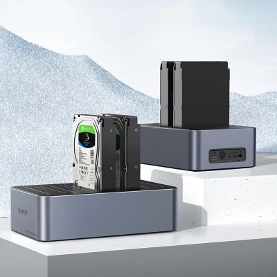 6. Orico 6656C3-C 5-Bay Docking Station with Offline Clone Function 2.5"/3.5" SATA HDD/SSD - Gray