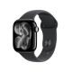 Apple Watch Series 11 GPS + Cellular 42mm Deep Aluminum Case with Black Sport Band - M/L