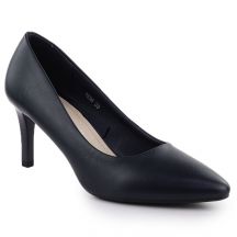 Sergio Leone 1336 navy blue women's pumps