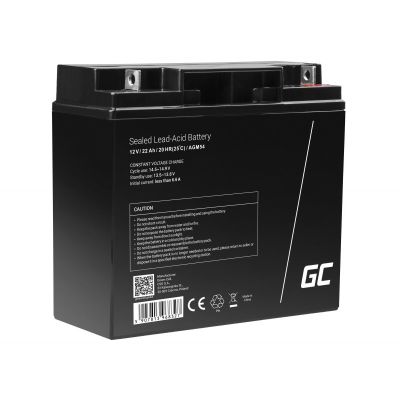11. GREEN CELL GEL/AGM BATTERY AGM54 12V 22AH