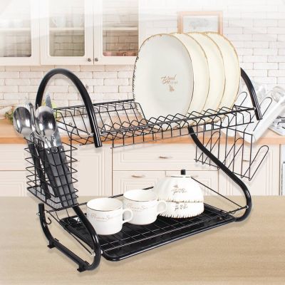 43 cm Dish Drainer MR-1025-43-BLACK MAESTRO