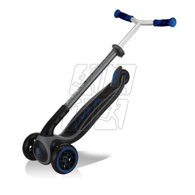 21. Globber Master Prime 3-Wheel Scooter / Black - Navy Blue 664-100