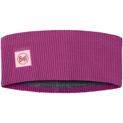 BUFF CROSSKNIT HEADBAND SOLID ORCHID