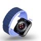 11. Magnetic Apple Watch SE, 9, 8, 7, 6, 5, 4, 3, 2, 1 (41, 40, 38 mm) Dux Ducis Strap (LD Version) - blue