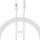 Baseus Gem USB C-IP Cable 20W 1m (white)