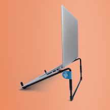 R-Go Tools R-Go Laptopständer 10"-22" Max.5KG Steel Travel juodas