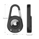 6. Tech-Protect Slidelock Carabiner Keychain Case for Apple AirTag 1/2 - Black