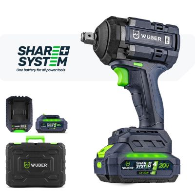 2. 20V Brushless Impact Wrench W04604 WUBER
