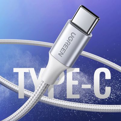 2. Ugreen US288 60132 USB-A / USB-C QC 3.0 3A Cable 1.5m - White