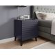 3. NOVA bedside table 44x40x52 navy blue matt
