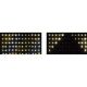 22. CHRISTMAS TREE LIGHTS LIGHT CURTAIN OUTSIDE/INTERNAL 120 LED 300X60CM WITH REMOTE CONTROL WARM WHITE