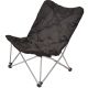 5. HIGH DELUXE CAMPING CHAIR WITH CUSHION ANTHRACITE REDCLIFFS