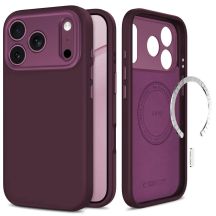 Tech-Protect Uniq MagSafe CC case for iPhone 18 Pro Max / 17 Pro Max - burgundy