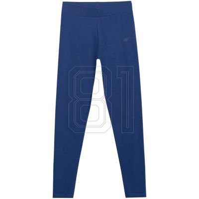2. Women's leggings 4F CAS F195 navy blue 4FWMM00TTIGF195 031S
