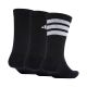 6. adidas Logo 3 Pairs Socks Black JI6315