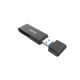 UNITEK SD AND MICROSD CARD READER USB-A, Y-9327A
