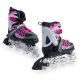 100. ROLLER SKATES-ROLLER SKATES-ICE SKATING 4IN1 ENERO PRO LED 34-37 PINK-GRAY