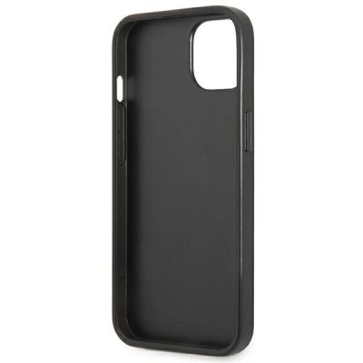 7. Guess GUHCP13SPSATLK iPhone 13 mini 5,4 "black / black hardcase SaffianoTriangle Logo