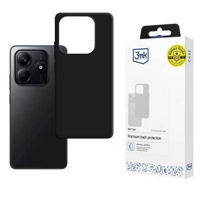 3mk Matt Case for Xiaomi Redmi Note 14 4G - matt black