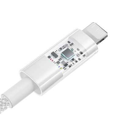 4. Baseus Gem 2.4A 1m Cable (White)