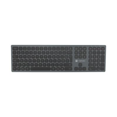 Natec Dolphin FR Wireless Bluetooth + 2.4GHz X-Scissors Aluminum Slim Keyboard
