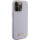 4. Guess Glitter Glossy Script case for iPhone 15 Pro Max - lilac