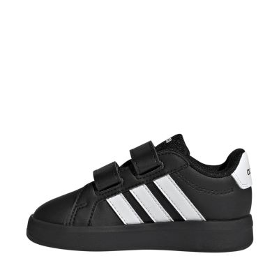 5. Adidas Grand Court 3.0 Kids Shoes Black KJ4371