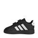 5. Adidas Grand Court 3.0 Kids Shoes Black KJ4371