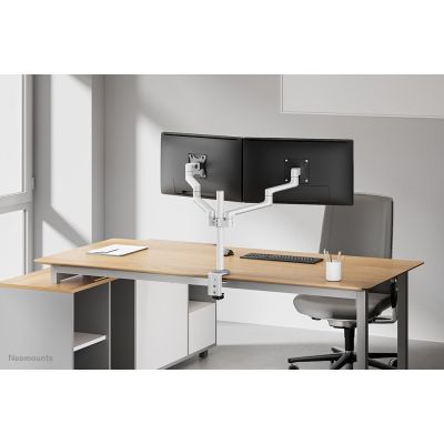 11. Neomounts DS60-425WH2 Monitor Holder/Stand 68.6 cm (27") Desk White