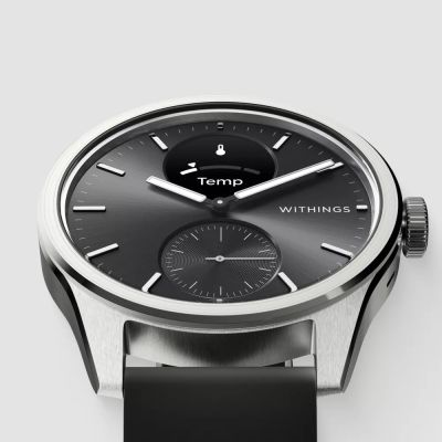 3. Withings ScanWatch 2 1.6 cm (0.63") OLED 42 mm Hybrid Stainless Steel (model HWA10 4-All-Int)