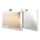 4. Guess Saffiano Triangle Logo case for a 16" laptop - beige