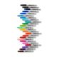 3. Sharpie Fine marker 18 pcs. Fine tip Multicolor