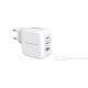Conceptronic ALTHEA17W Mobile Charger Universal White AC Fast Charging Internal