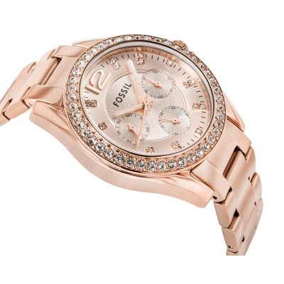3. FOSSIL Riley ES2811 Ladies' Watch + BOX