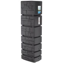 RAINWATER TANK TOWER STONE 350L ANTHRACITE