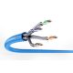 2. DIGITUS installation cable cat.6A, U/FTP, Dca, AWG 23/1, LSOH, 500m, blue, reel