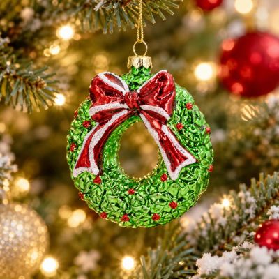 5. MICA Safe Plastic Bauble Blank – Wreath