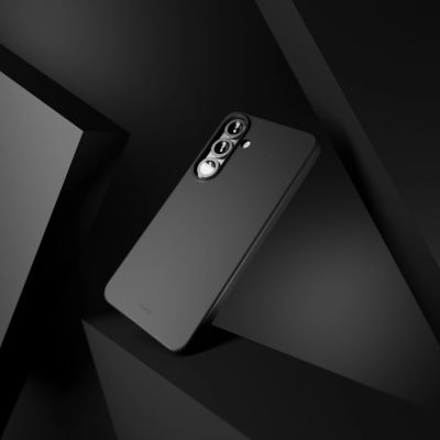 9. Puro Icon Silicone Case for Samsung Galaxy S25 - Black